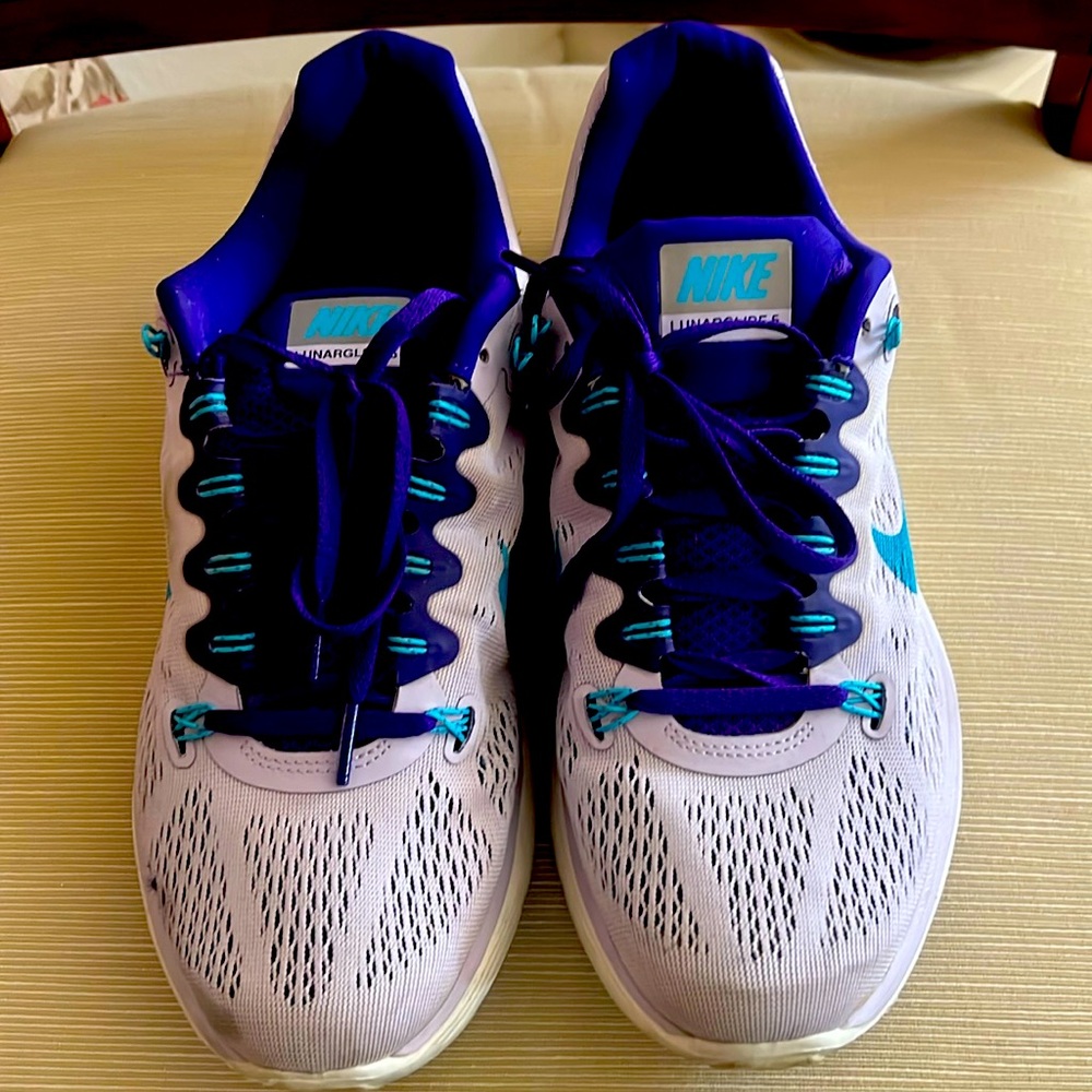 Nike Lunarglide 5 Violet Frost Purple Gamma Running Shoes Women's 10